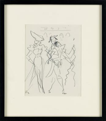 (THEATER) JEAN COCTEAU. Aristocratic Pair.